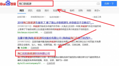 海口宏陽新能源科技有限公司與海洋網絡簽署萬詞霸屏項目