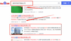 濱州*道化纖制品有限公司網站推廣案例欣賞