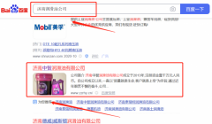 濟南中*潤滑油有限公司關(guān)鍵詞排名整合營銷推廣