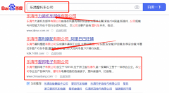 樂清市*邦電子有限公司優化排名參考網站