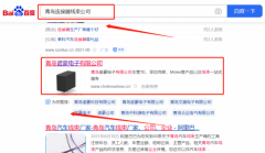 青島協*電子科技有限公司百度關鍵詞排名策劃優質品牌