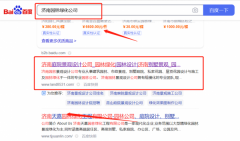 濟(jì)南*林景觀設(shè)計公司新站排名到首頁按天扣費(fèi)